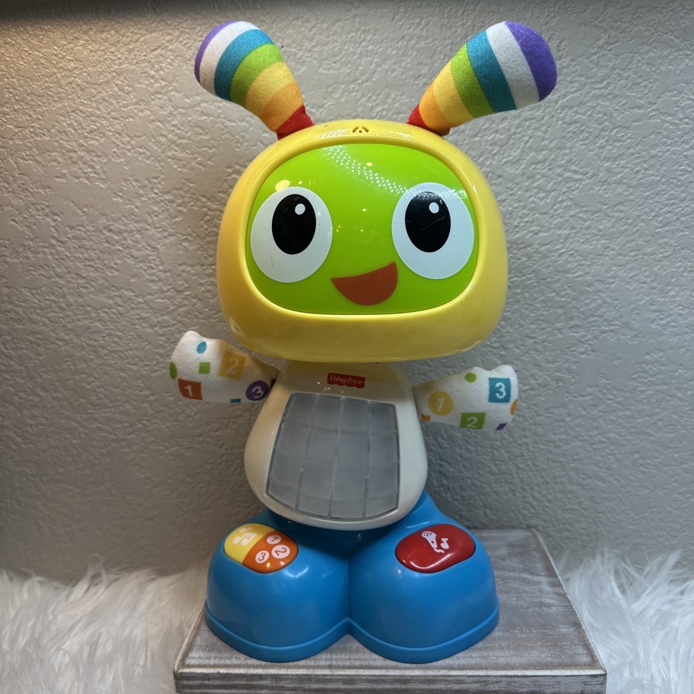 $21 🌙 Fisher-Price Bright Beats Dance Move BeatBo Lights Sounds Beat Bo 12"